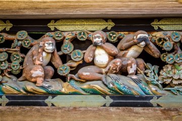 San-zaru or three wise Monkeys’; a popular image which can be found in numerous literature and popular culture throughout the world 