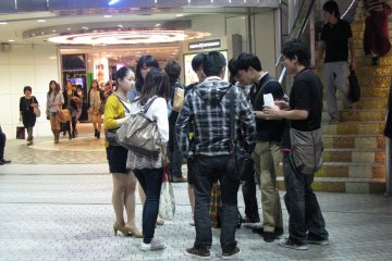 Shibuya is a favorite place among all young people