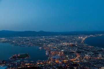 Waktu biru di Hakodate