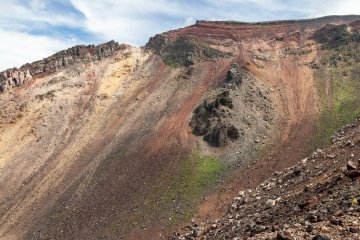 Climbing Mount Asahidake