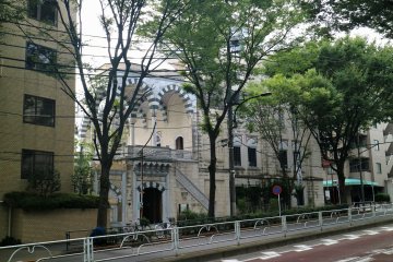 Exterior view of Tokyo Camii Mosque