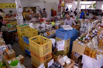 A huge variety of fruits can be find at the market