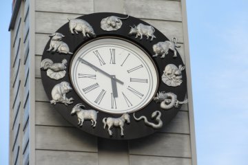 Narita tower clock