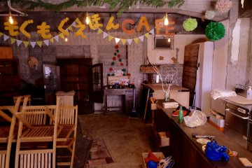 Future coworking space and shared kitchen