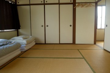 Tatami rooms
