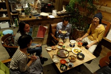 Dinner at Guesthouse RICO