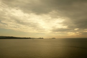 Great sunset from Saikazaki lighthouse