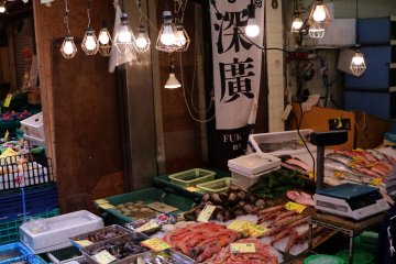 Tempting seafood