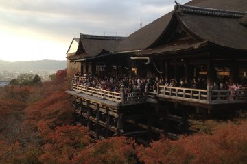 Panduan Musim Gugur di Kiyomizudera