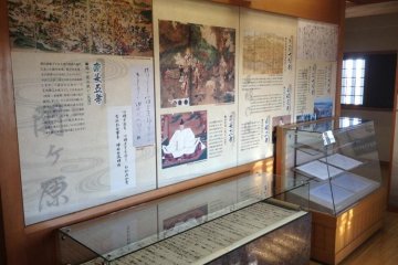 Displays show the rise of Toyotomi Hideyoshi