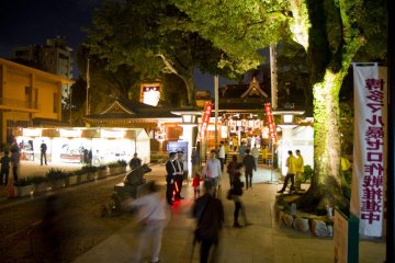 <p>Le sanctuaire Kushida est aussi connu pour son festival Yamakasa chaque ann&eacute;e au mois de Juillet</p>