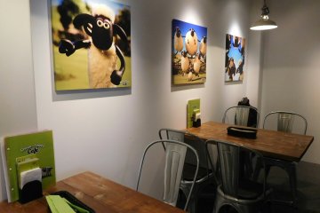 Shaun the Sheep cafe
