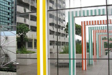 Mirror "endless" passages leading to Odaiba
