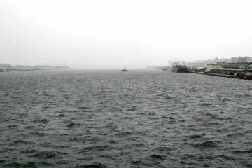 From the waterfront, the weather didn't appeal to me