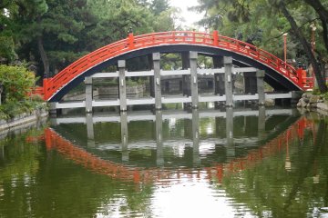 The famous brdige of the Taisha