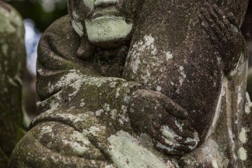 These statues have withstood weather...
