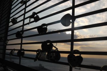 The symbolic permanency of a heart-shaped lock