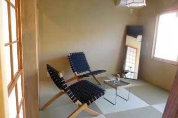 Sitting room on the second floor