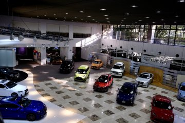 Lexus and Toyota showroom