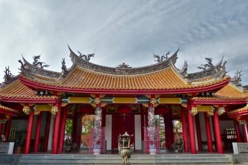 The beautiful gate of the Mausoleum