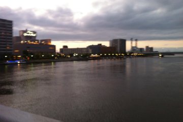 Vue depuis le Bandai Bridge