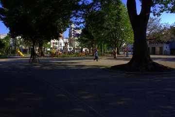 Park near the sharehouse 
