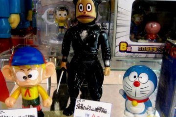 Doraemon makes an appearance at Mandrake Anime Doll Store in Norbesa Susukino Sapporo