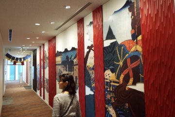 Hallway to Museum Entrance