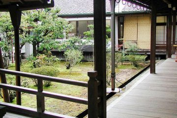 A stroll on the veranda is the path to relaxation.