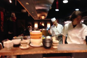 Noppo Izakaya at the basement of Harajuku Bell Pier