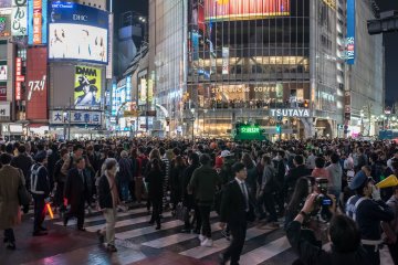 Shibuya Crossing, not for the faint hearted