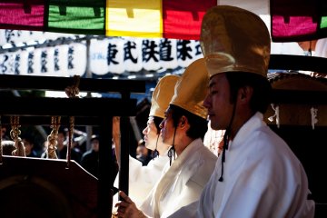 Le personnel du temple