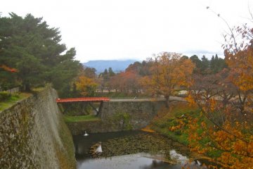 East gate and bridge from the ruins of the moon viewing turret
