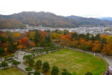 Looking east from the observation deck