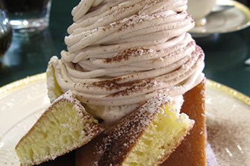 Marron hotcake tower
