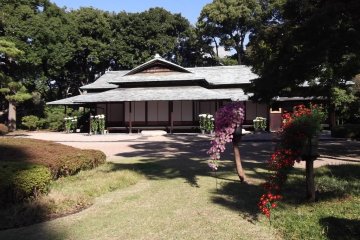 <p>As well as the castle remains there are a few other traditional buildings</p>