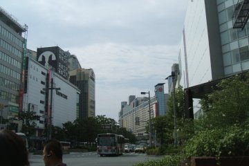 Près de la Gare d'Okayama