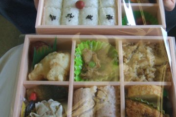 Les savoureux mets du Bento