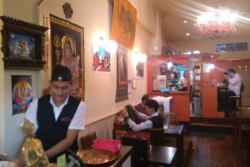 Eating at Everest