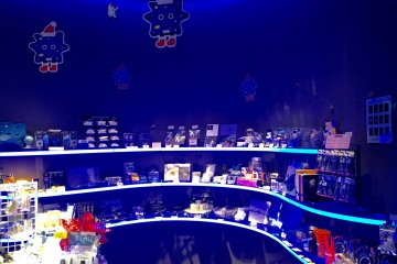 The planetarium's souvenir store