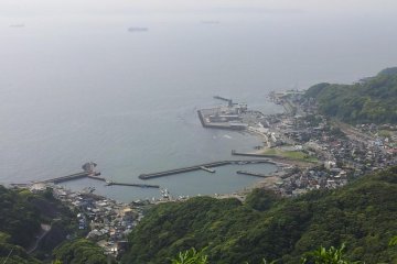 On clear days you can see Fuji
