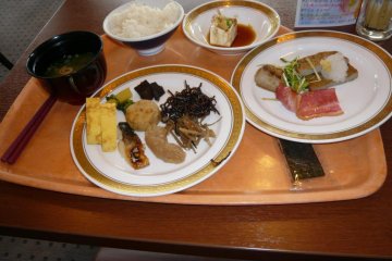 Japanese style breakfast
