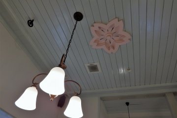 This historic structure was well-built with lovely interior features.