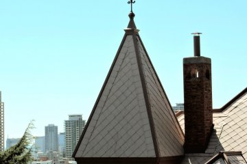 Cute weathercock of Rhenania House