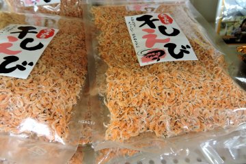 Tiny dried shrimp