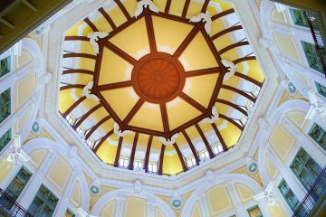 Relief of North and South domes in Tokyo station