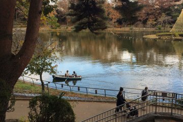 Watauchi Pond. Rent a boat!