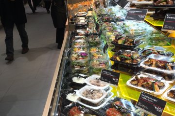 Plenty of food to choose from.
