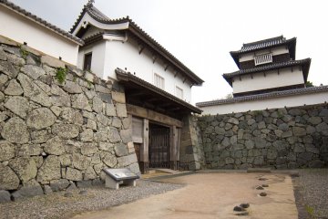 One of the remaining parts of the castle