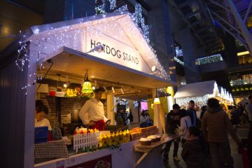 Hotdog stall